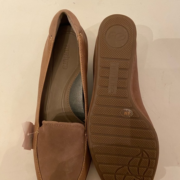 Nurture by Lamaze tan leather wedge shoes NWT - Picture 6 of 7